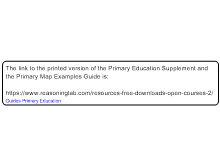 Link to printed Guides Primary Education 
