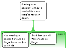 seatbelt b